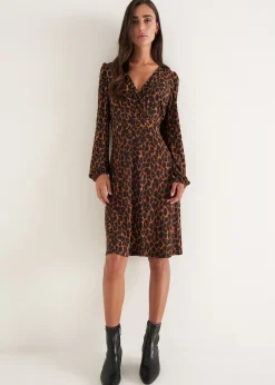 Abito Astrid stampato Leopardier