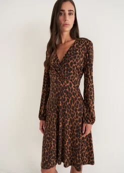 Abito Astrid stampato Leopardier