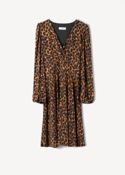 Abito Astrid stampato Leopardier