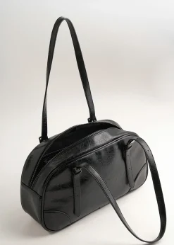 Bauletto Bagary effetto stropicciato