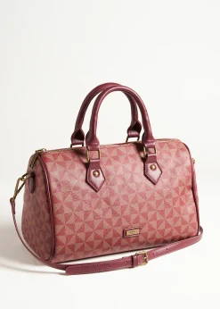 Bauletto Bowlbag fantasia geometrica