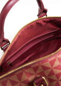 Bauletto Bowlbag fantasia geometrica