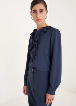 Blusa Cristel con rouches