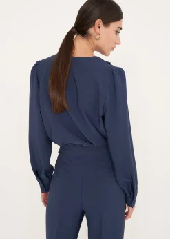 Blusa Cristel con rouches