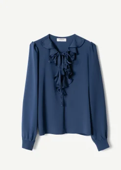 Blusa Cristel con rouches