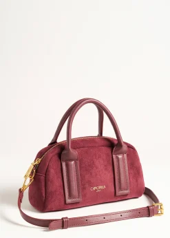 Borsa Blair a bauletto in ecocamoscio