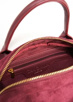 Borsa Blair a bauletto in ecocamoscio
