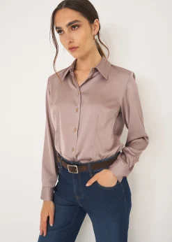 Camicia Alessia-B in satin