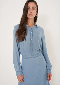 Camicia Carioka in cotone e lino