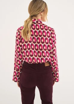 Camicia Carmen stampa wallet