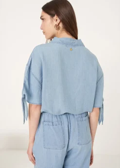 Camicia Comic effetto denim
