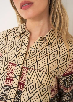 Camicia Cruise etnica