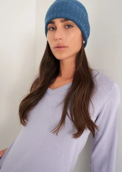 Cappello Ckye con micro strass