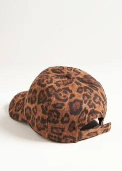 Cappello Cler animalier con visiera