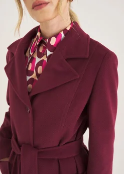 Cappotto Clotilde con cintura