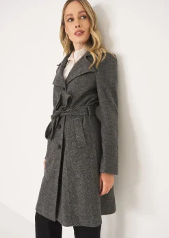 Cappotto Trench Coat-B in panno