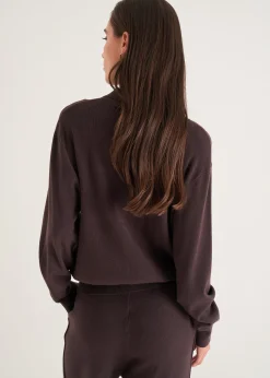 Cardigan Camilla con collo baby