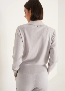 Cardigan Camilla con collo baby