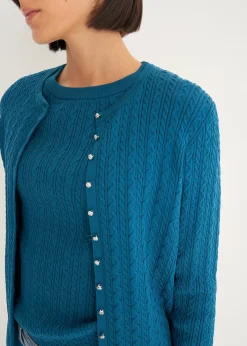 Cardigan Carry con bottoni Swarovski