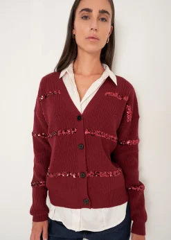 Cardigan Clod con paillettes