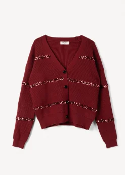 Cardigan Clod con paillettes