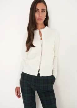 Cardigan Coeur con dettaglio gioiello