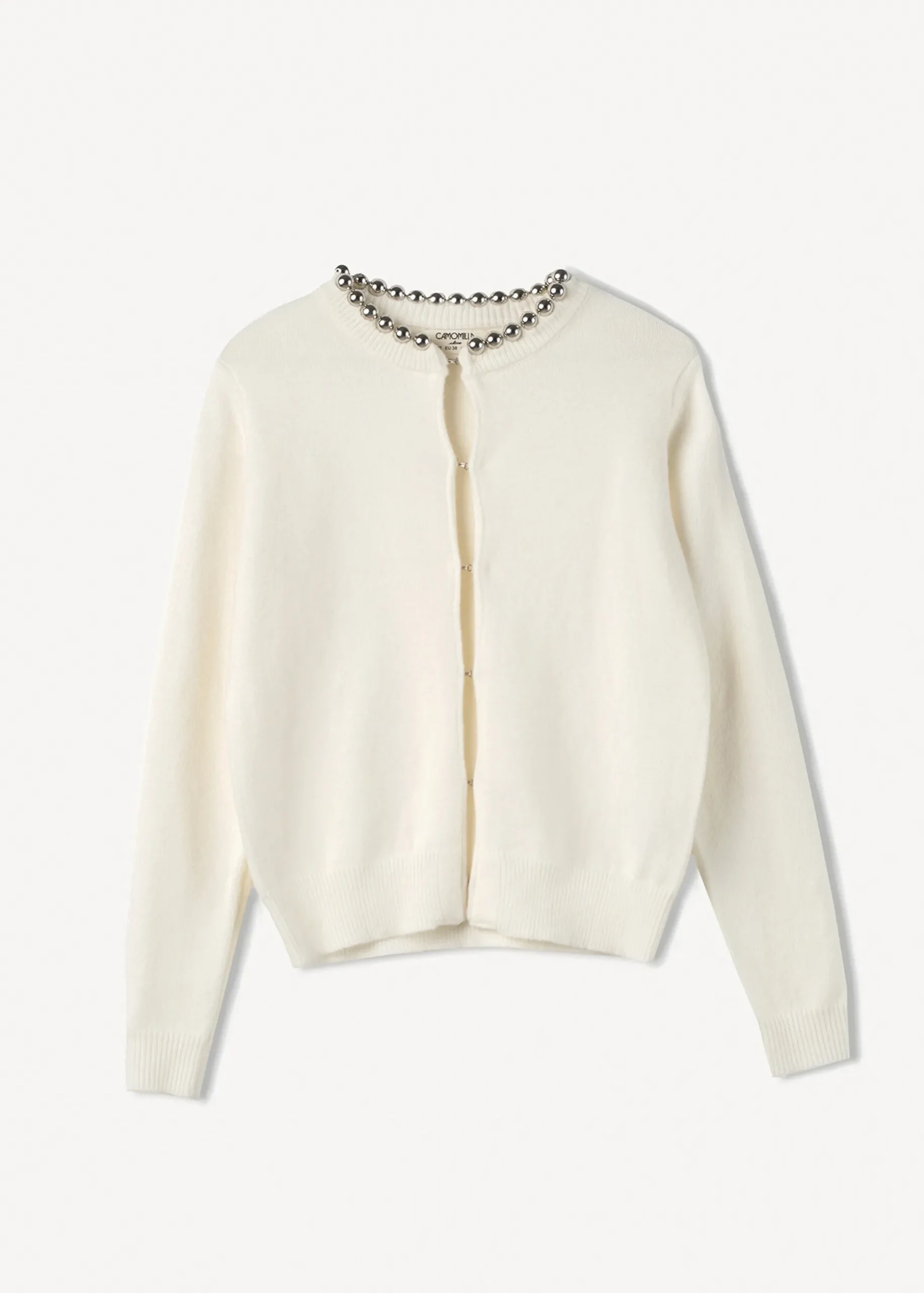 Cardigan Coeur con dettaglio gioiello