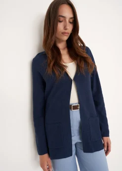 Cardigan Coral Midnight in filo
