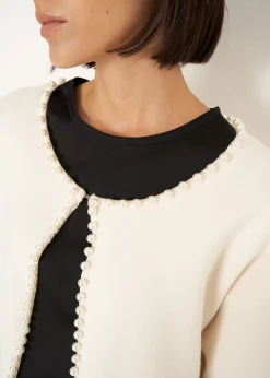 Cardigan Coy con perle applicate
