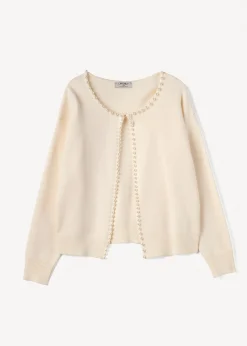 Cardigan Coy con perle applicate