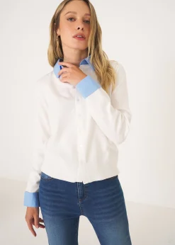 Cardigan Crazy con dettagli camicia