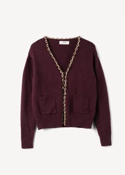 Cardigan Crimea con catena gold