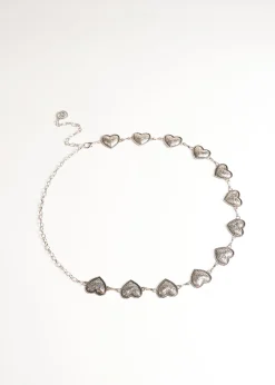 Cintura Clare catena cuori