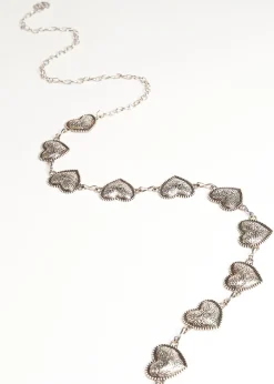 Cintura Clare catena cuori