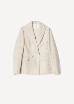 Giacca Gloria gessata da tailleur