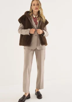 Gilet Gerwin in ecopelo
