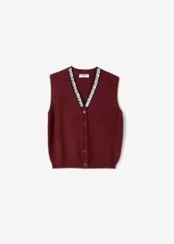 Gilet Gioel con paillettes