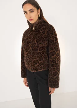 Giubbino Gennifer ecopelliccia animalier