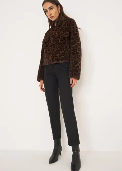 Giubbino Gennifer ecopelliccia animalier