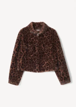 Giubbino Gennifer ecopelliccia animalier