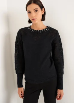 Maglia Magnolia con brillantini