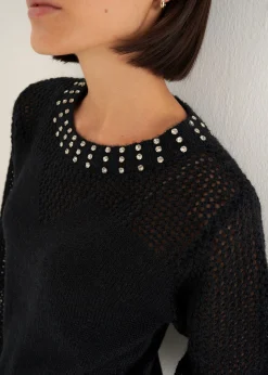 Maglia Magnolia con brillantini