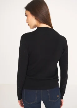 Maglia Marsh con cuori strass
