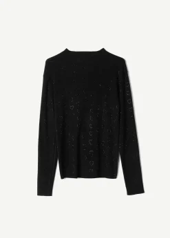 Maglia Marsh con cuori strass