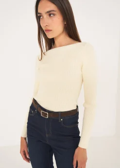 Maglia Meggy a coste
