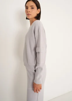 Maglia Monia con tasca sulla manica