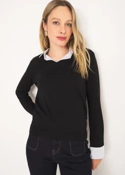 Maglia Myka con dettagli pois