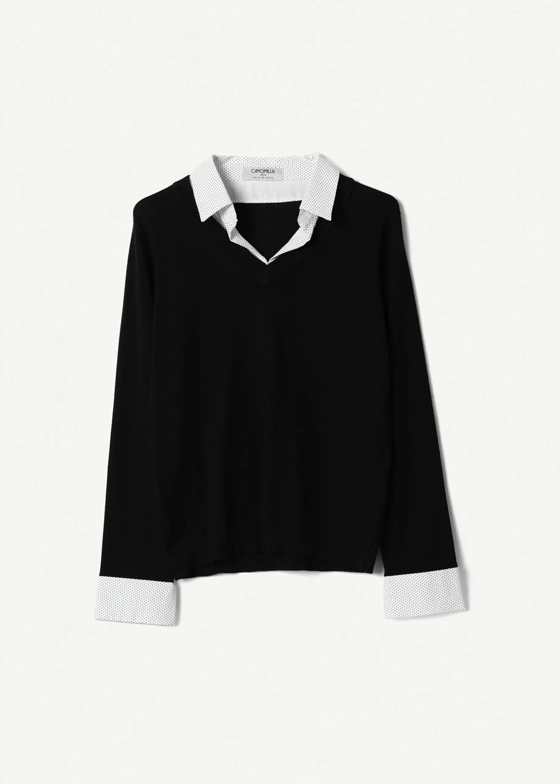 Maglia Myka con dettagli pois