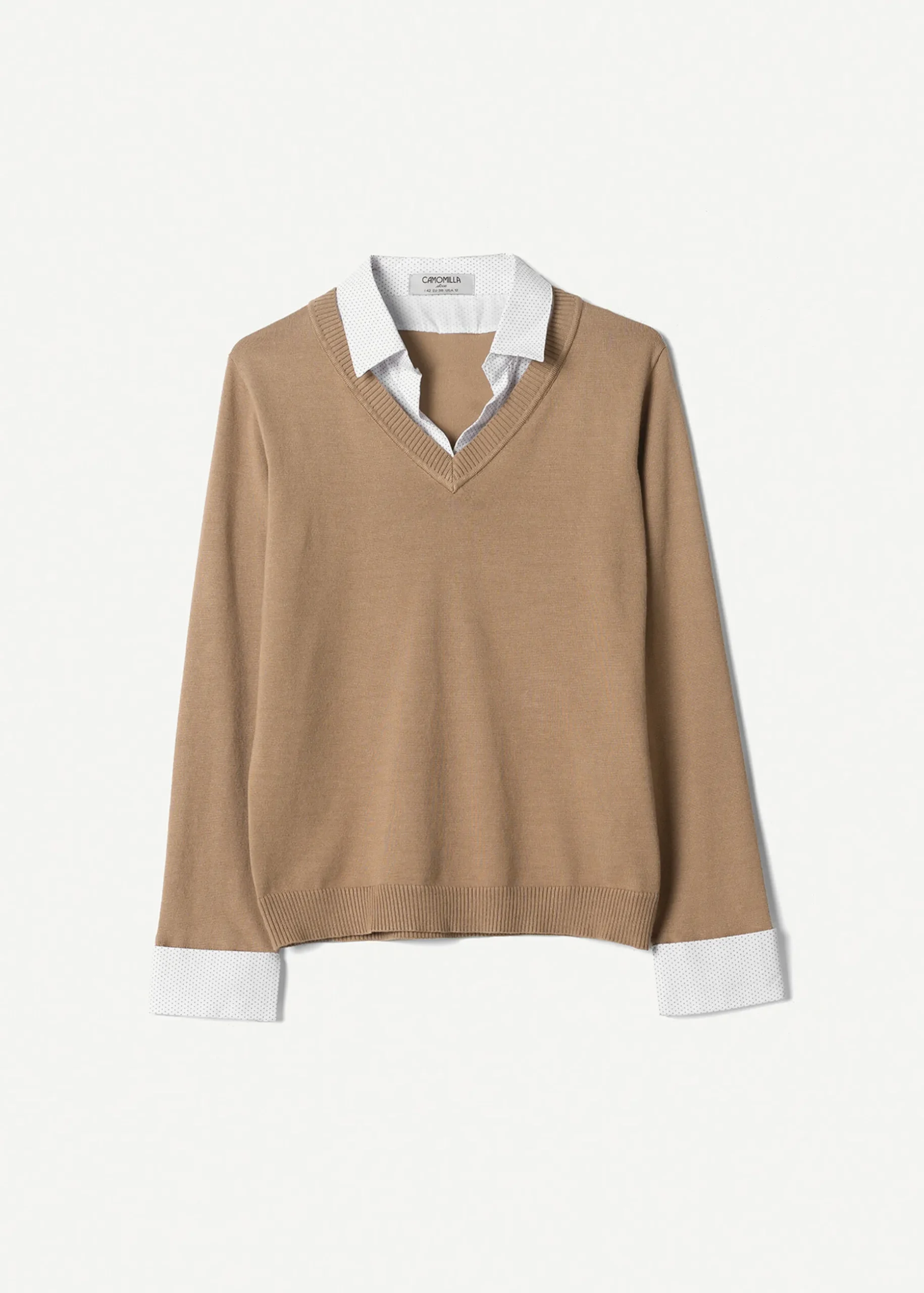 Maglia Myka con dettagli pois