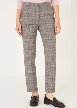 Pantalone Bella stampa check